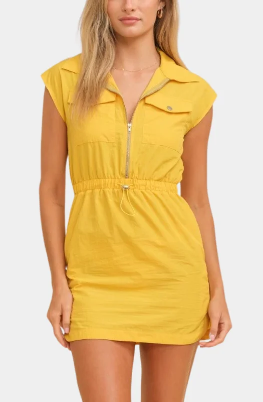 Blakely Mini Dress Stylish Short-Sleeve Mini Dress
