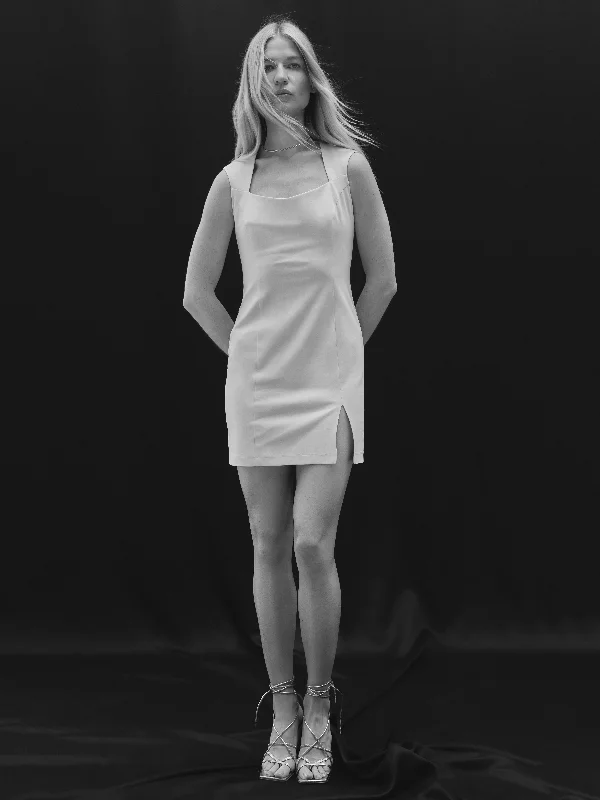 Essential Mini Dress - Brazilian Sand Fashionable Party Mini Dress