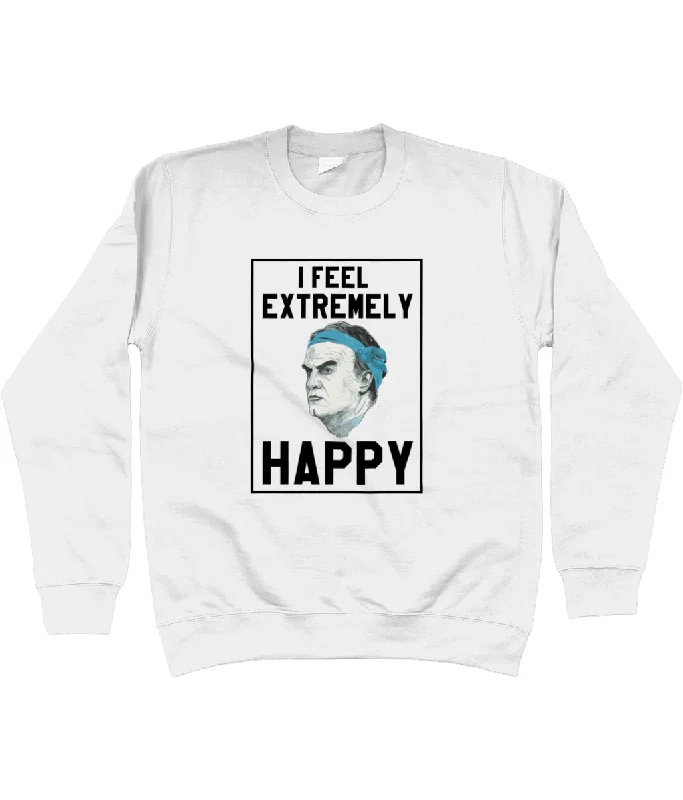 Bielsa - I Feel Extremely Happy Jumper Women Ribbed Striped Patterned