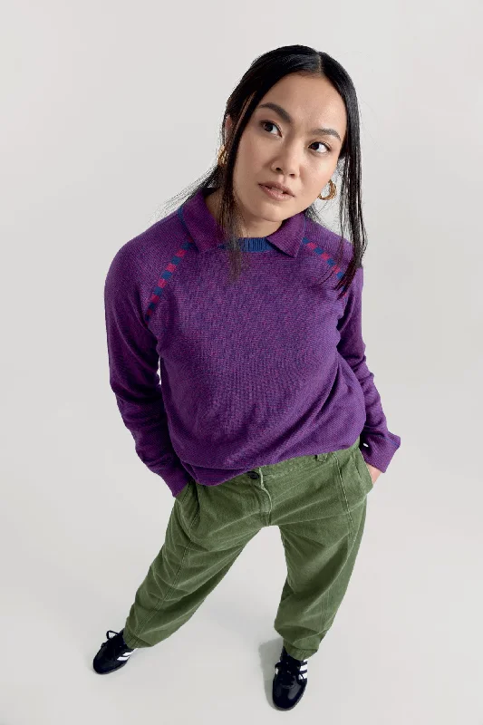 SHIKA Jumper - Fushia Transparent Opaque Sheer