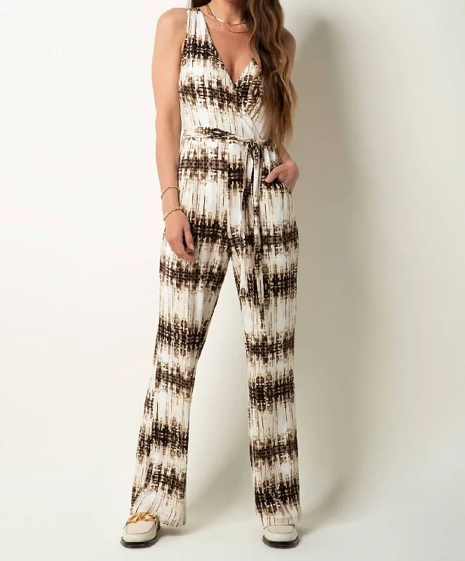 Valencia Jumper In Folded Shibori Stripe Cable Knit Ribbed Knit Lace Knit