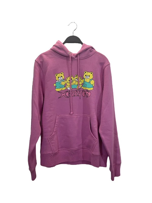 Heaven By Marc Jacobs/Hoodie/S/Cotton/PPL/TEDDY BEARS Hoodie with Drawstring Waist Adjustable Fitted Heaven By Marc Jacobs/Hoodie/S/Cotton/PPL/TEDDY BEARS Hoodie with Drawstring Waist Adjustable Fitted