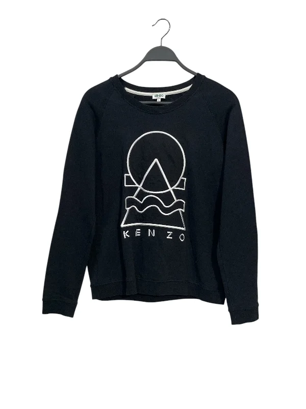 KENZO/Sweatshirt/L/Graphic/Cotton/WHT/EYE Hoodie with Elastic Cuffs Stretchable Comfortable KENZO/Sweatshirt/L/Graphic/Cotton/WHT/EYE Hoodie with Elastic Cuffs Stretchable Comfortable