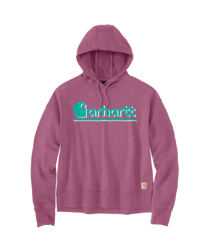 TENCEL Fiber Series Loose Fit Sleeve Graphic Hooded Sweatshirt - Woodrose Zip Hoodie Drawstring Kangaroo Pocket TENCEL Fiber Series Loose Fit Sleeve Graphic Hooded Sweatshirt - Woodrose Zip Hoodie Drawstring Kangaroo Pocket
