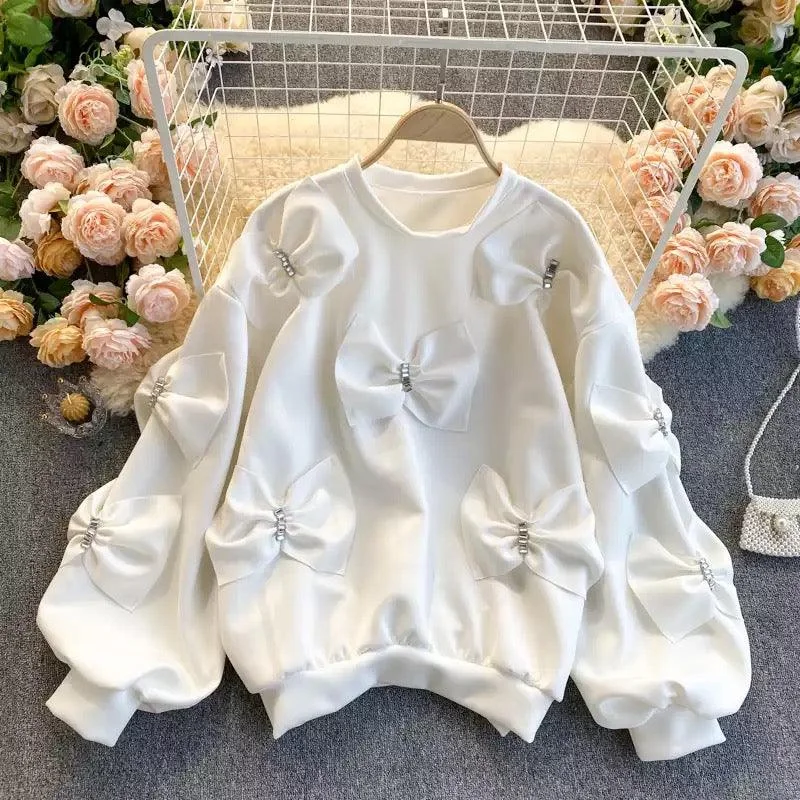 Cuddles Sweatshirt Hoodie with Side Slits Relaxed Casual