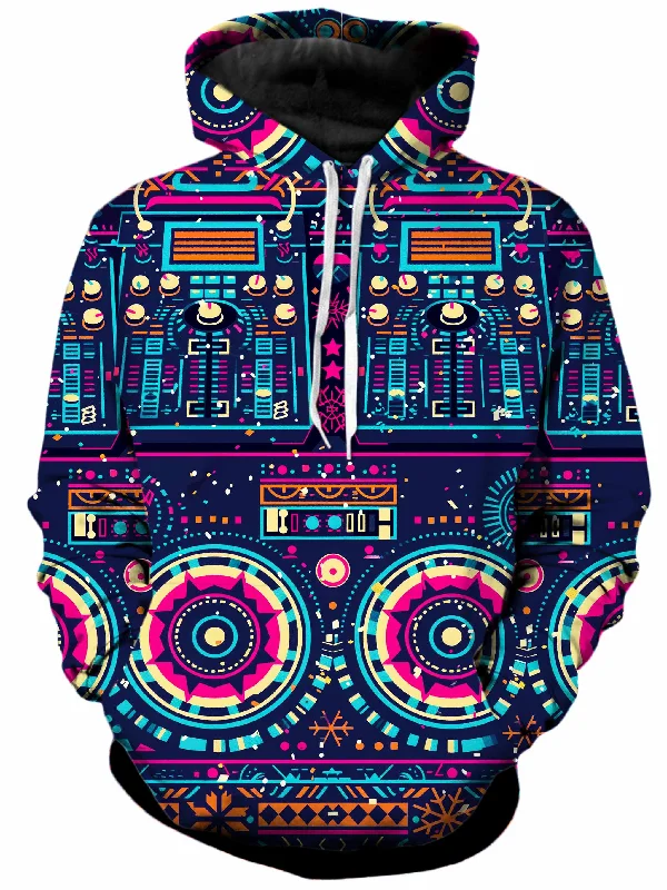 Decks on Decks Unisex Hoodie Hoodie with Hidden Zipper Minimalist Clean