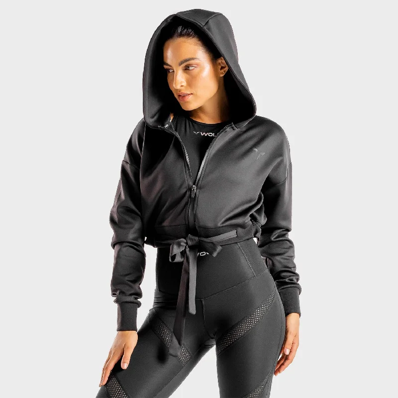 Do-Knot Hoodie - Onyx Hoodie Jacket Zipper Layering
