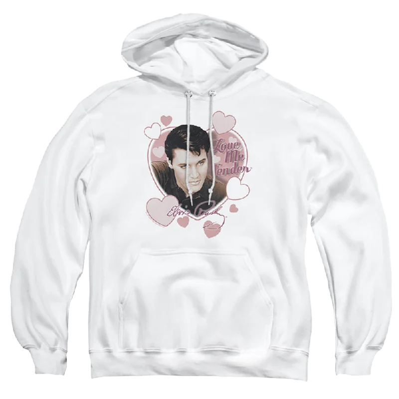 Elvis Presley Love Me Tender - Pullover Hoodie Cotton Hoodie Fleece Lining Warmth