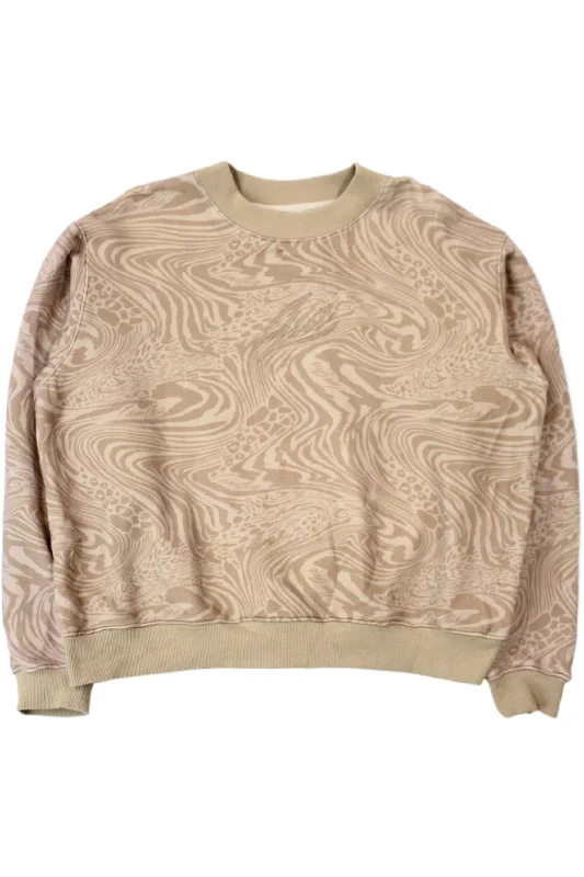 I.AM.GIA - Swirl Sweatshirt Hoodie with Crew Neck Simple Timeless
