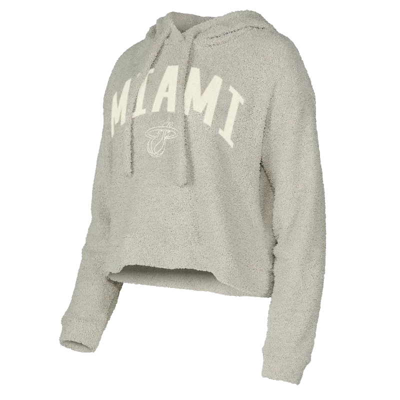 Concepts Sport Miami HEAT Ventura Women's Hoodie Hoodie with Hem Ribbing Snug Secure Concepts Sport Miami HEAT Ventura Women's Hoodie Hoodie with Hem Ribbing Snug Secure