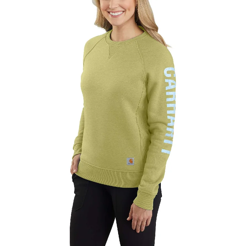 Relaxed Fit Midweight Crewneck Block Logo Sleeve Graphic Sweatshirt Hoodie Dress Longline Feminine Relaxed Fit Midweight Crewneck Block Logo Sleeve Graphic Sweatshirt Hoodie Dress Longline Feminine