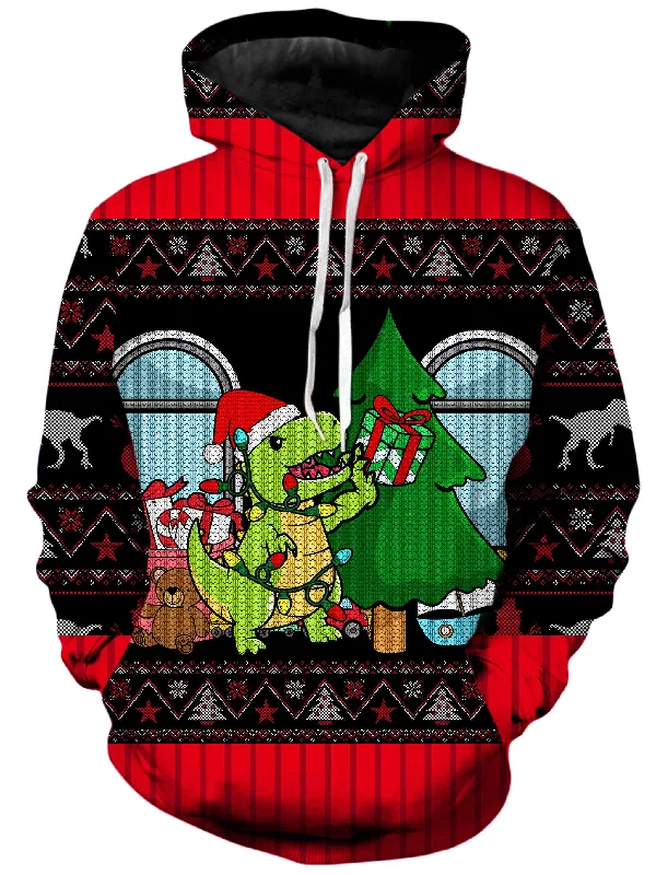 Rexmas Unisex Hoodie Hoodie with Hem Ribbing Snug Secure