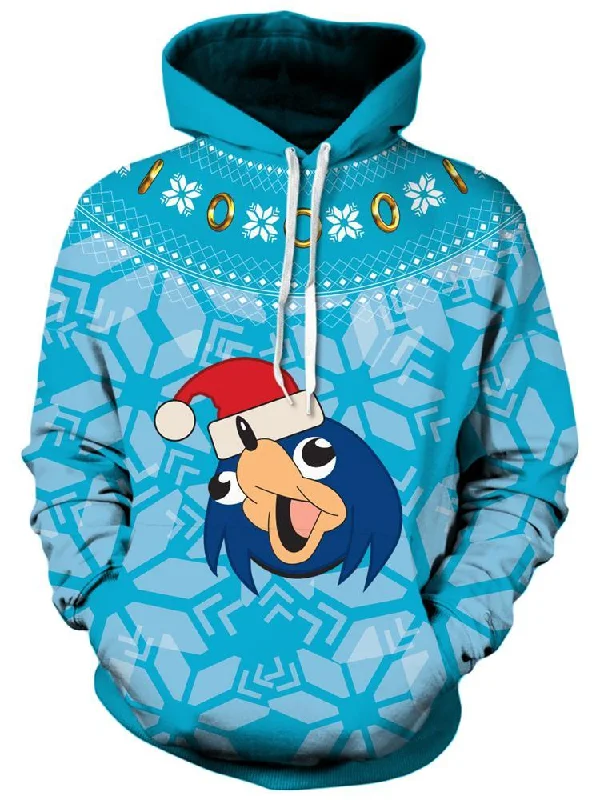 Uganda Sonic Unisex Hoodie Hoodie with Distressed Vintage Worn