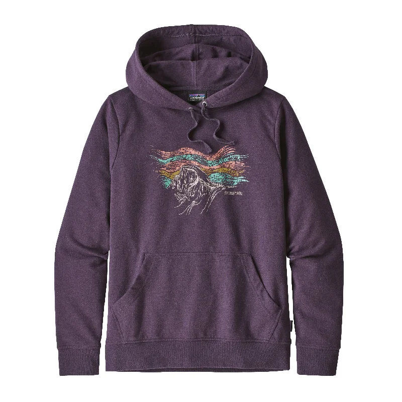 W's Raindrop Peak Ahnya Hoody Hoodie with Slit Hem Functional Movement