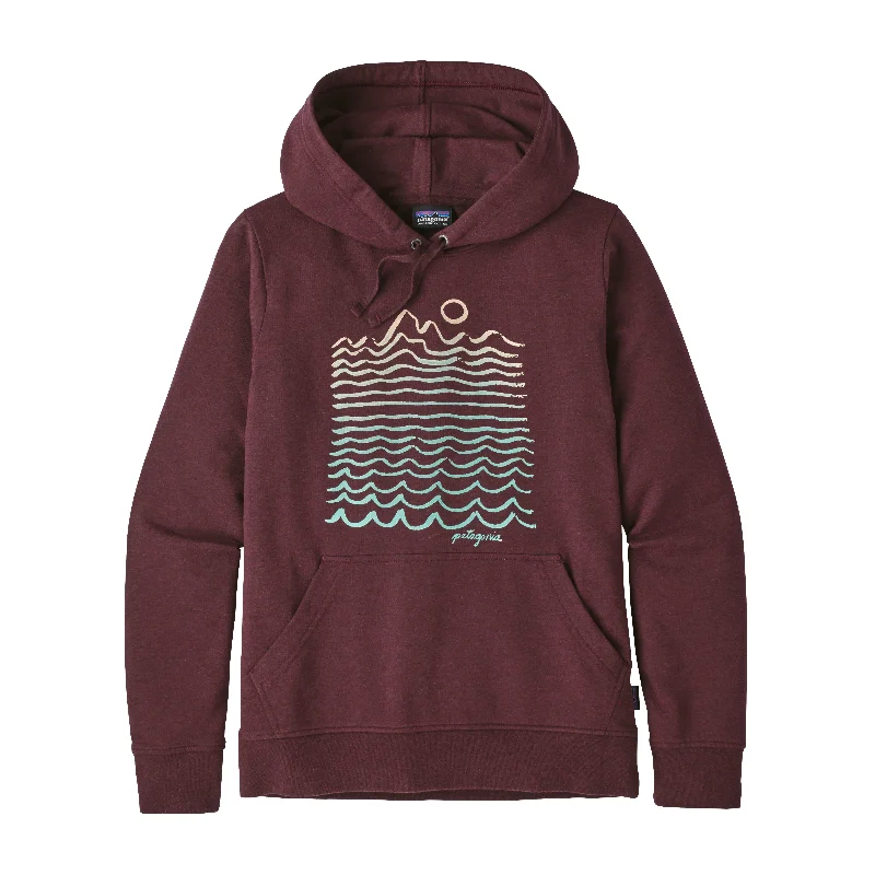 W's Wavy Maybe Ahnya Hoody Hoodie with Elastic Waist Stretchable Comfortable
