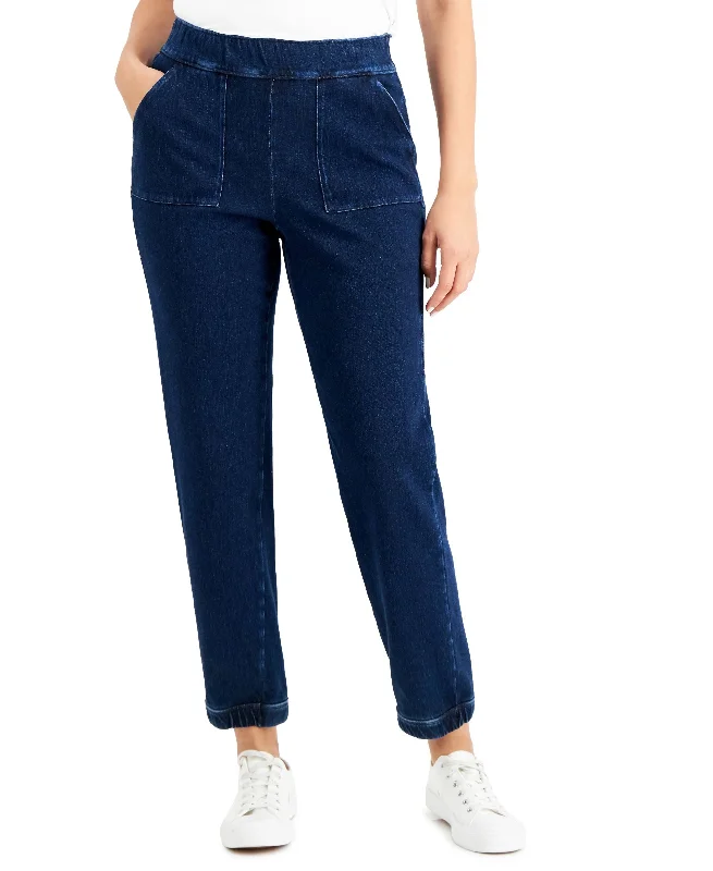 Charter Club Denim Jogger Pants Formal Slim Pants