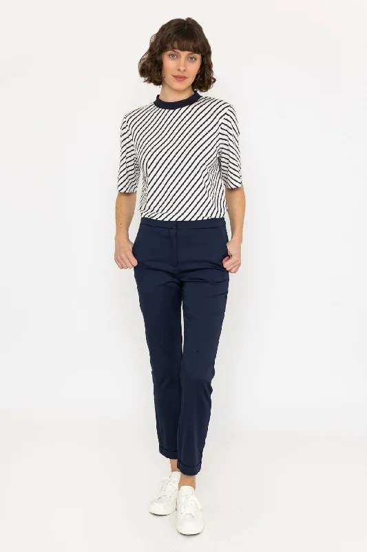 Chino Pant in Navy Slim Fit Casual Pants
