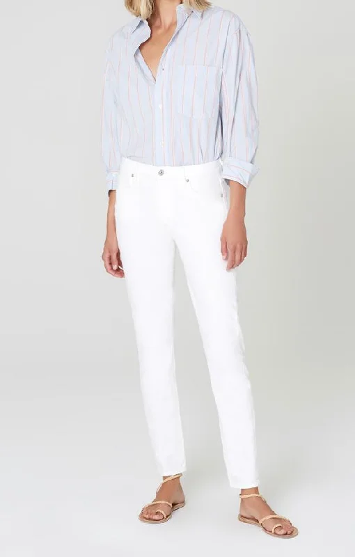 Citizens Of Humanity | Skyla Mid Rise Cigarette Pant Chic Wool Trousers