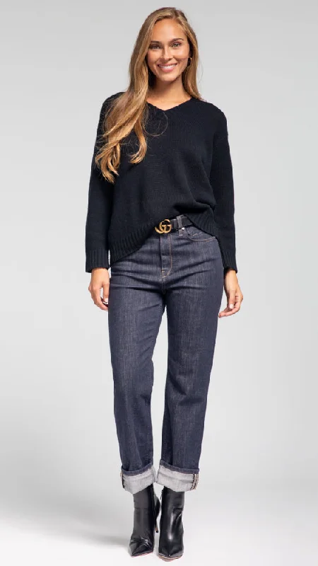 Denim Love Pants Comfy Cargo Trousers