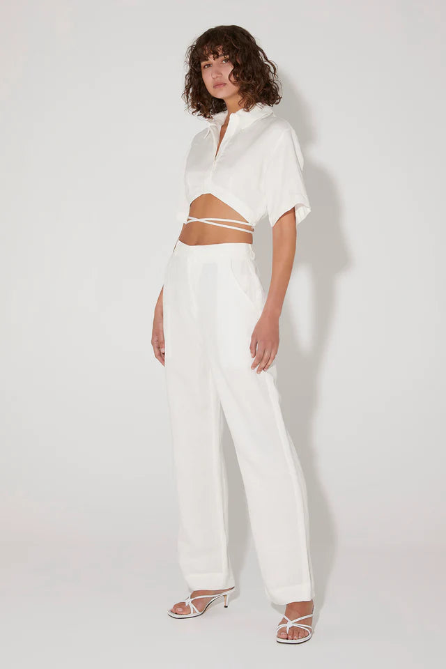 Hansen & Gretel Tennessee Pant Ivory Modern Skinny Pants