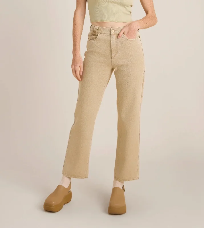 HWY 1 Pants Denim Cozy Fitted Pants