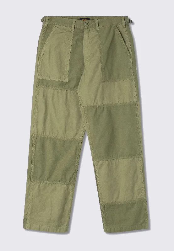 K Pant - Olive Mix/Sateen Comfortable Maternity Pants