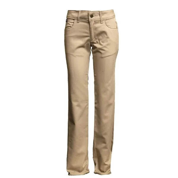 LAPCO FR WOMEN'S KHAKI UNIFORM PANT Modern Stretch Trousers