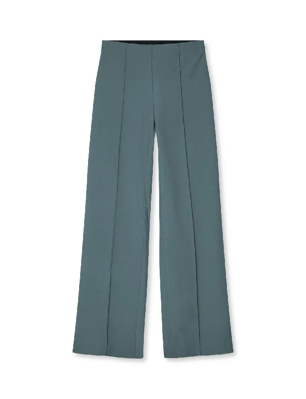 Recycled Sportina Pirla Pants FAV, Orion Blue Warm Wool Trousers