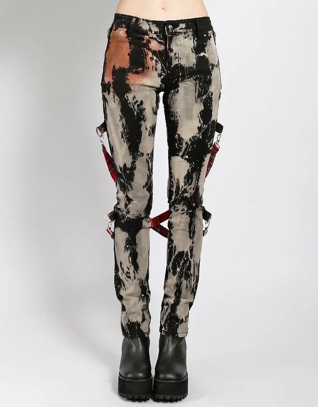 STREET CHAOS PANT Trendy High-Waist Trousers