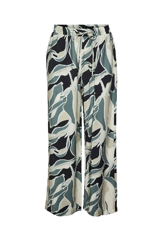 VERO MODA BELINE BEA STRAIGHT PANTS Soft Stretch Pants