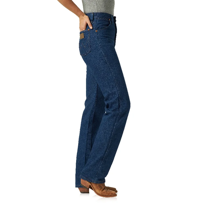 Women's Wrangler Cowboy Cut Slim Fit Jean #14MWZG Comfortable Full-Length Denim Jeans Women's Wrangler Cowboy Cut Slim Fit Jean #14MWZG Comfortable Full-Length Denim Jeans