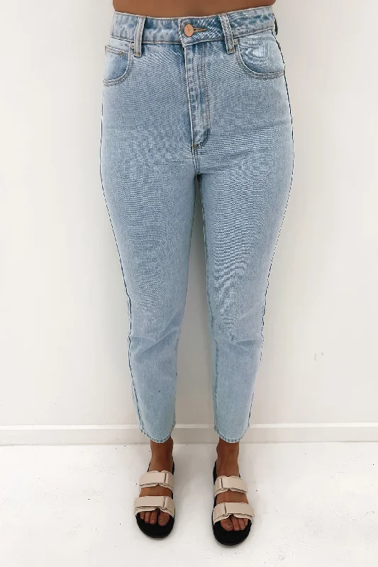 A 94 High Slim Jean Dawn Stone Trendy Vintage Denim Jeans