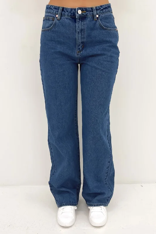 A 95 Baggy Jean Liliana Elegant Dark-Wash Bootcut Jeans