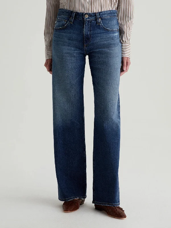 Adria Low Rise Wide Jean - 10 Year Exposure Comfortable Jogger Style Jeans