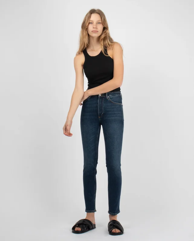 JAGGER JEAN / DEEP INDIGO Comfortable Flare Leg Jeans