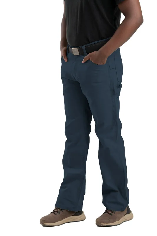 Berne Mens Navy 100% Cotton Duck Carpenter Pant Jean Trendy Vintage Denim Jeans