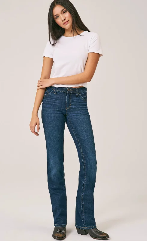 Wrangler Willow Riding Jean Women's 112346620 Comfortable Full-Length Denim Jeans