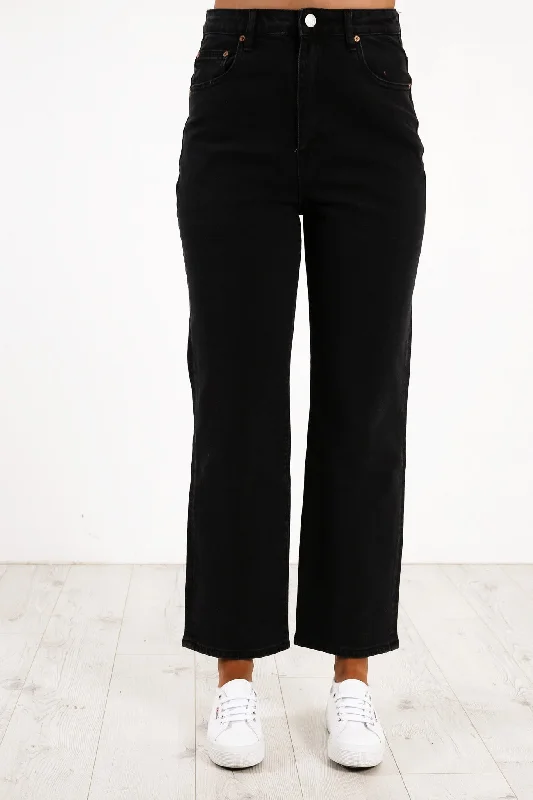 Hi Mum Straight Jean Ashes To Ashes Trendy Colored Denim Jeans