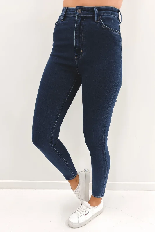 Hi Rider Jean Indigo Acclaim Casual Wide-Legged Denim Jeans