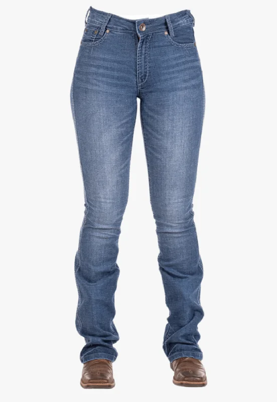 Hitchley & Harrow Womens Ultra High Rise Utah Jean Comfortable Stretch Denim Jeans