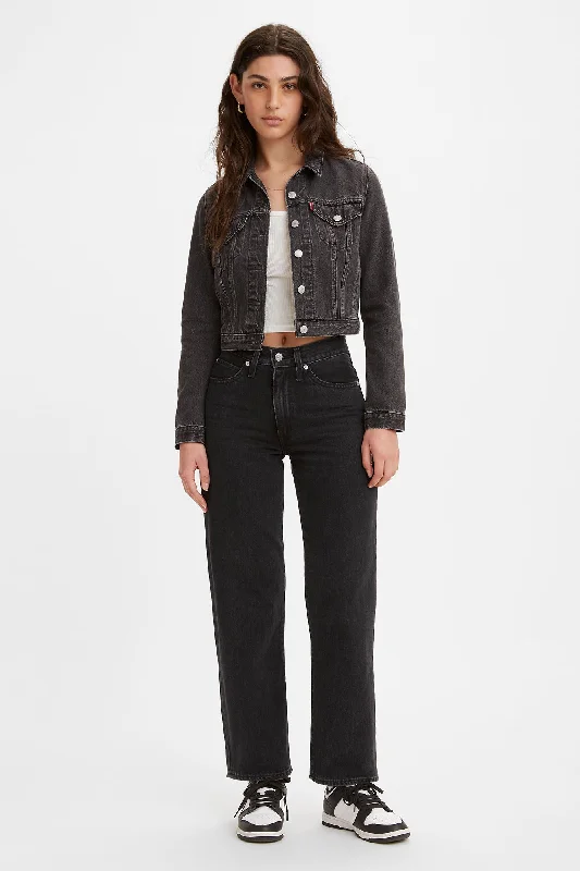 LEVI'S 94 BAGGY JEAN - OPEN MIND Fashionable Raw Edge Jeans
