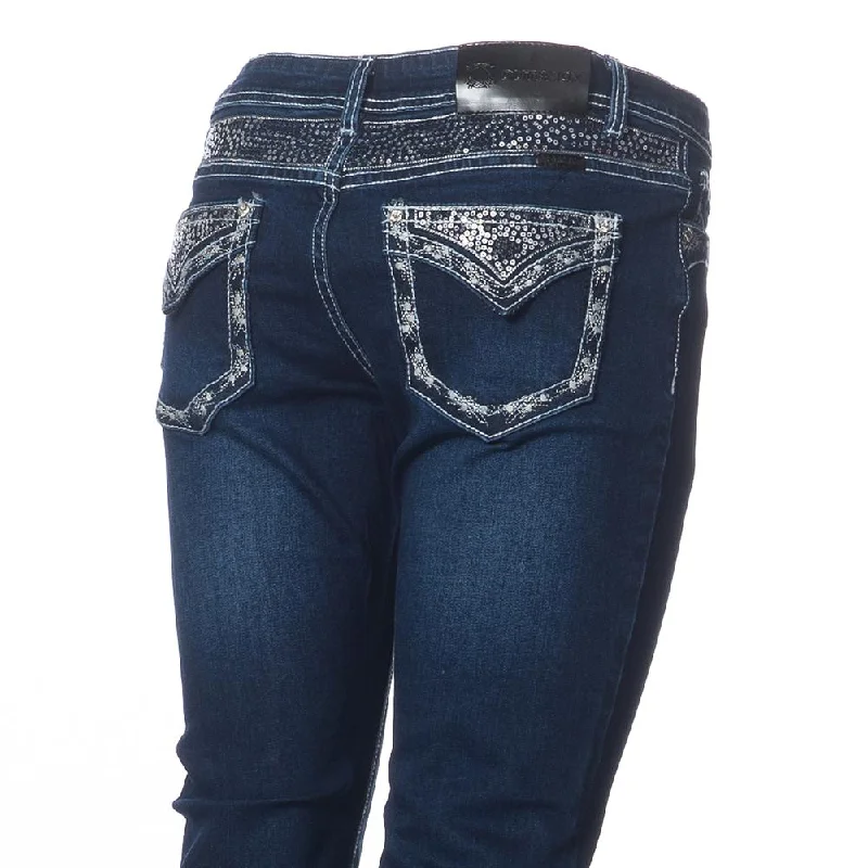 OBW201104 Outback Supply Co Crystal Jean 34' Casual Light Wash Jeans