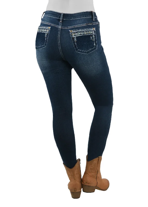 PCP2214571 Pure Western Women's Frida Hi Waist Super Skinny Jean Trendy Bootcut High-Waisted Jeans PCP2214571 Pure Western Women's Frida Hi Waist Super Skinny Jean Trendy Bootcut High-Waisted Jeans