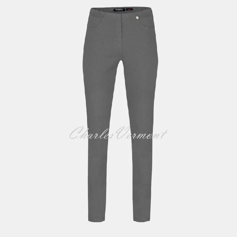 Robell Bella Jean 52560-5448-95 (Grey Denim) – SHORTER LENGTH 29" Casual Bootcut Ripped Jeans Robell Bella Jean 52560-5448-95 (Grey Denim) – SHORTER LENGTH 29" Casual Bootcut Ripped Jeans