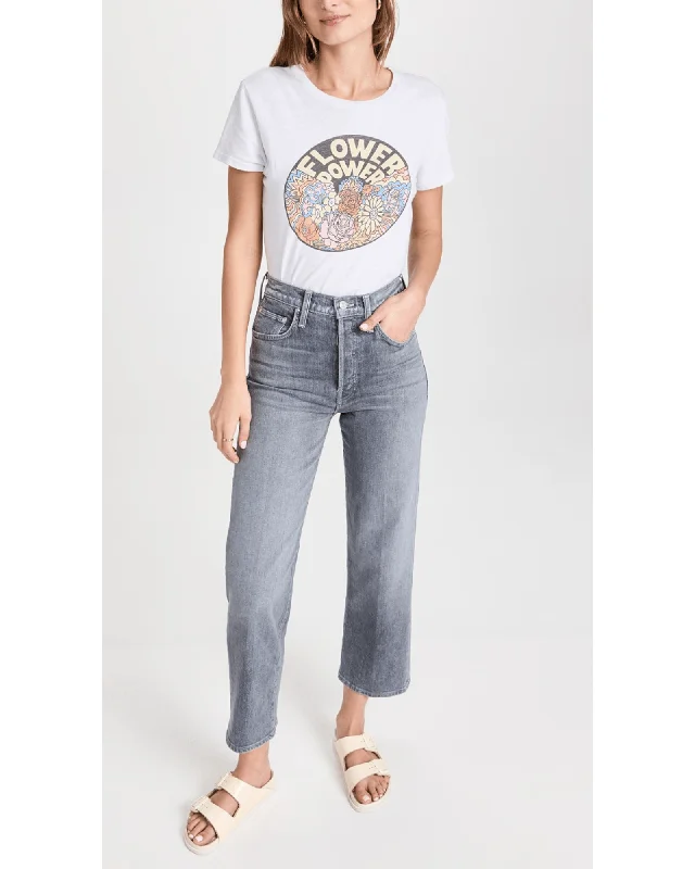 "The Rambler" Ankle Jean Fashionable Raw Hemmed Jeans