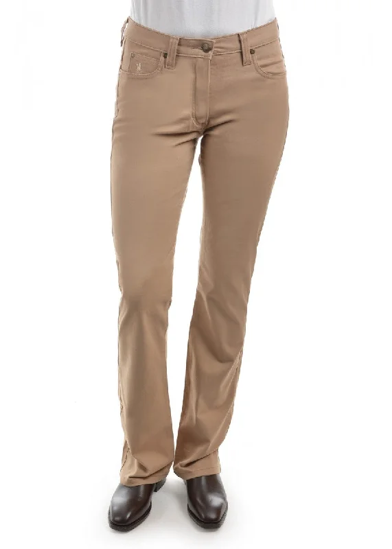 Thomas Cook Wmns Moleskin Wonder Jean Elegant Dark-Wash Bootcut Jeans