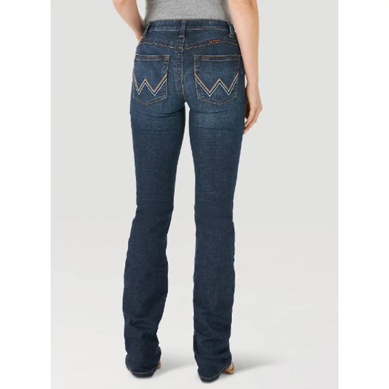 Wrangler Women's Willow Riding Jean Comfortable Ankle Jeans