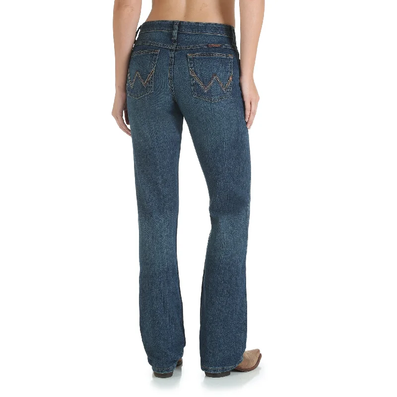 Women's Wrangler Q-Baby Jean #WRQ20TB Classic Button Fly Jeans