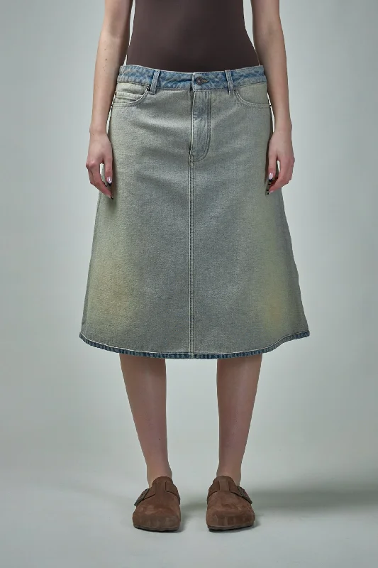 Inside-Out Skirt floral skirt print