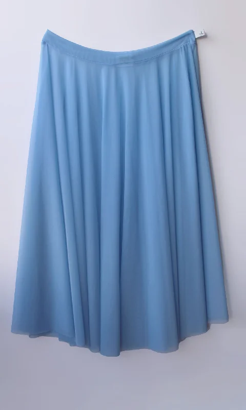 Calathea sky long ballet skirt wool skirt warm